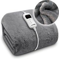 Super King Faux Fur Electric Heated Throws - 5 Colours