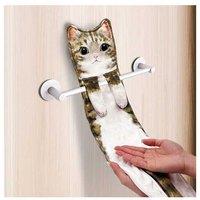 Cat Funny Hanging Hand Towels