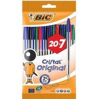 Bic Cristal Original Ballpoint Pen Set - 27 Pack