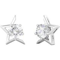 Women'S Star-Shaped Moissanite Diamond Earrings