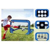 2 In 1 Kids Soccer Training Goals Set