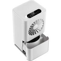 Energy Efficient 12L/Day Dehumidifier with Laundry Mode & Smart Controls - 3L Tank, Sleek Portable Design