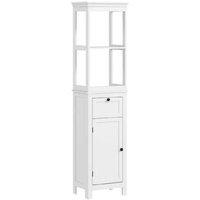 Chic Slim Tall Bathroom Storage Cabinet