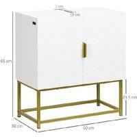 Elegant Mirror Cabinet With Basin & Chic Gold Legs