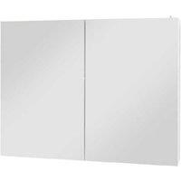 Illuminated Mirror Cabinet With Shelf Storage