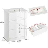 Elegant Vanity Unit With Basin & Drawers