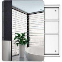 Stylish Wall-Mount Sliding Mirror Cabinet