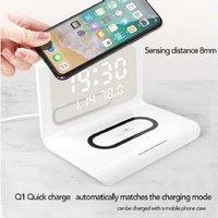 Revolutionary Wireless Charger & Digital Alarm Clock