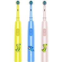 Children's Rechargeable Electric Toothbrush - Soft Bristles, USB Charging, Waterproof, Ages 3-12