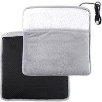 Winter Usb Heated Foot Warmer - Grey