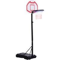 Ultimate Portable Basketball Hoop - Black/White