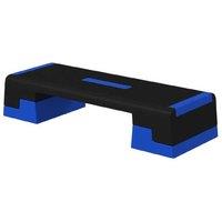 Adjustable Exercise Stepper - 15/20/25Cm, Vibrant Blue