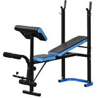 Versatile Adjustable Bench And Barbell Rack