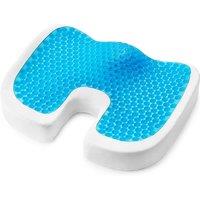 Orthopaedic Gel Memory Foam Seat Cushion - Ergonomic, Washable & Portable Comfort