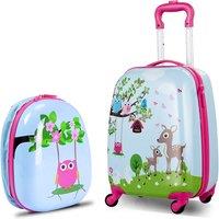 Kid'S Durable Adventure Luggage Set - Backpack & Carry-On Case
