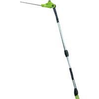 12V Telescopic Cordless Garden Hedge Trimmer with Adjustable Head