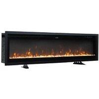 40 50 60 Inch Electric Fireplace With 1800W Heat