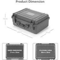 Portable Waterproof Hard Case With Customizable Fit Foam