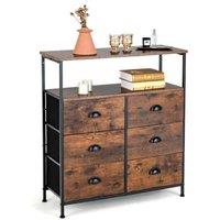 2-Tier Dresser With Drawers And Top