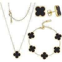 Van Cleef Women's 3-Piece Jewellery Set - Alloy, Multi-Colour, Coordinated Accessories