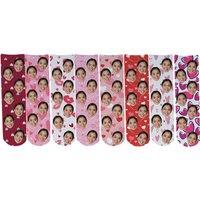 Personalised Valentines Socks - 1 Or 2 Pairs