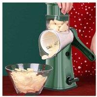 Manual Rotary Kitchen Vegetable Slicer Food Grater