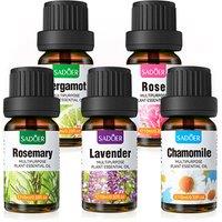 5pc Hydrating & Anti-Ageing Essential Oils Set - For Sensitive Skin & All Skin Types