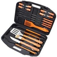 18 Pieces Barbecue Accessories Grill Tool Kit