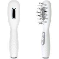 Electric Scalp Massaging Comb With Led Light Therapy For Hair Growth