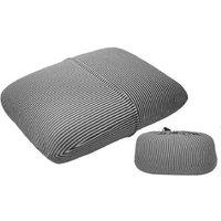 Travel Memory Foam Pillow - Compact, Removable Cover, Lightweight & Supportive