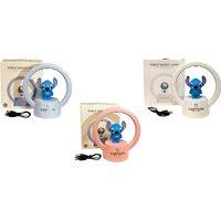 Lilo & Stitch-Inspired Led Bedside Night Light - Blue, Pink, Or White
