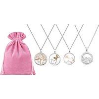 Enchanted Necklace Collection With Swarovski Crystals - 4 Options