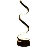 Led Spiral Table Lamp - 2 Colours!