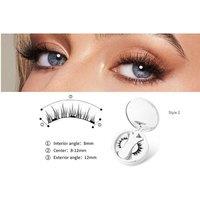 Pair Of Magnetic Eyelashes Kit Reusable Glue-Free False Lashes