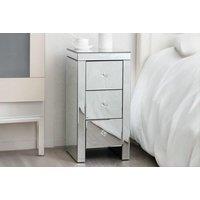 Mirrored Bedside Table -2 Options