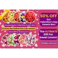 50% Off Valentine'S Day Pick & Mix Sweets Best Sellers Box Voucher