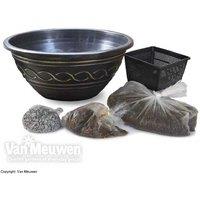 Patio Pond Kit with Flowering Aquatic Plants & 41cm Pot - Wildlife Friendly