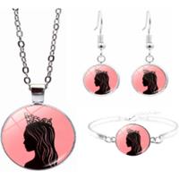 Wicked Witch Elphaba & Glinda Jewellery Tri Set