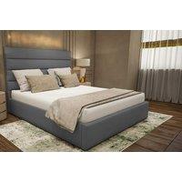 Elegant Upholstered Platform Bed Frame