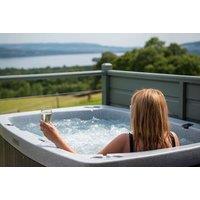 2-3 Night Luxury Loch Lomond Lodge Escape For Two - Private Hot Tub & Late Checkout - Easter Holidays Availability!