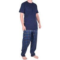 Mens Pyjamas Set Long Sleeve Nightwear Loungewear Pjs