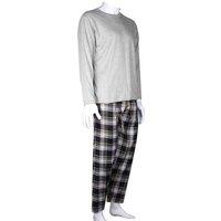 Mens Pyjamas Set Long Sleeve Loungewear Nightwear Pjs