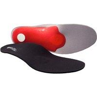 Unisex Black Pro11 Wellbeing Neoprene Insoles With Rigid Shell Base - 6 Sizes