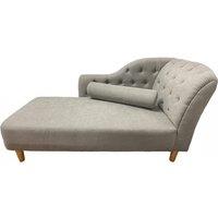 Grey Traditional Style Lounge Chair With Matching Pillow