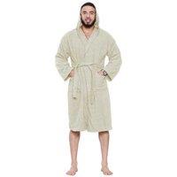 Unisex Luxury Egyptian Cotton Towelling Bathrobe - Slim-Fit, Ultra-Absorbent Loungewear Robe For Men