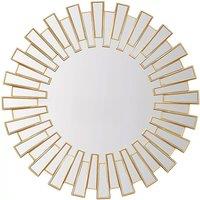 Large Modern Gold Wall Mirror!