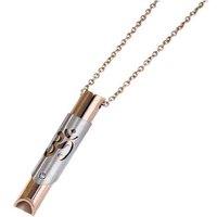 Quit Stop Smoking Necklace Stainless Steel Pendant Decoration