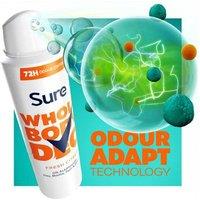 Sure Women Whole Body Deodorant Spray 150ml - Aluminium-Free, Odour Control, For Sensitive Skin - 6 Pack
