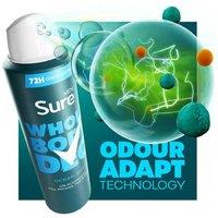 Sure Men Whole Body Deodorant Spray - 150Ml, Aluminium-Free Odour Protection