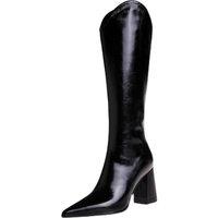 Unisex Beige Thigh-High Boots with V-Shaped Mouth - 5 Sizes, 3 Colours